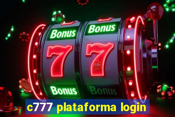 c777 plataforma login